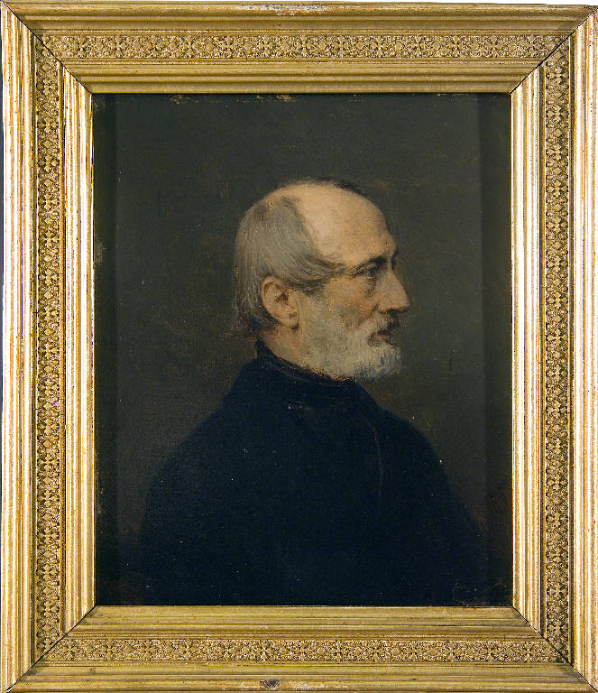 Ritratto di Giuseppe Mazzini, Giuseppe Mazzini (dipinto) di Induno, Gerolamo (seconda metà sec. XIX)