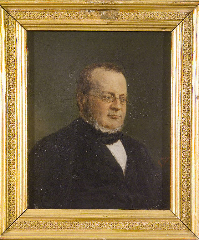 Ritratto di Camillo Benso conte di Cavour, Camillo Benso conte di Cavour (dipinto) di Induno, Gerolamo (seconda metà sec. XIX)