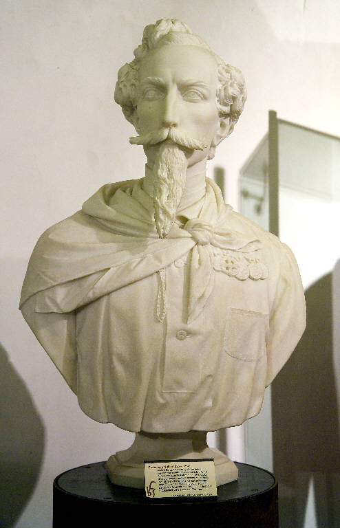 Francesco Nullo, Francesco Nullo (volontari garibaldini) (busto) di Pagani, Luigi (sec. XIX)