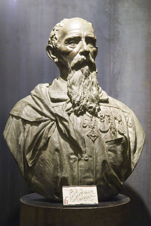 Vittore Tasca, Vittore Tasca (volontari garibaldini) (busto) di Pagani, Luigi (sec. XIX)