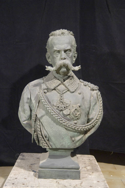 Umberto I, Umberto I di Savoia (busto) di Preatoni, Luigi (secc. XIX/ XX)