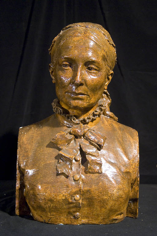 Alba Coralli Camozzi, Alba Coralli Camozzi (ruolo femminile nel Risorgimento) (busto) di Felici, Augusto (sec. XIX)
