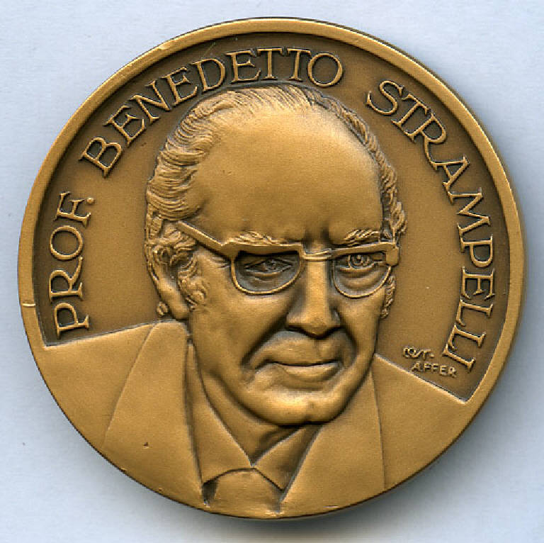 Prof. Benedetto Strampelli, Benedetto Strampelli (medaglia) di ; Affer, Costantino (sec. XX)