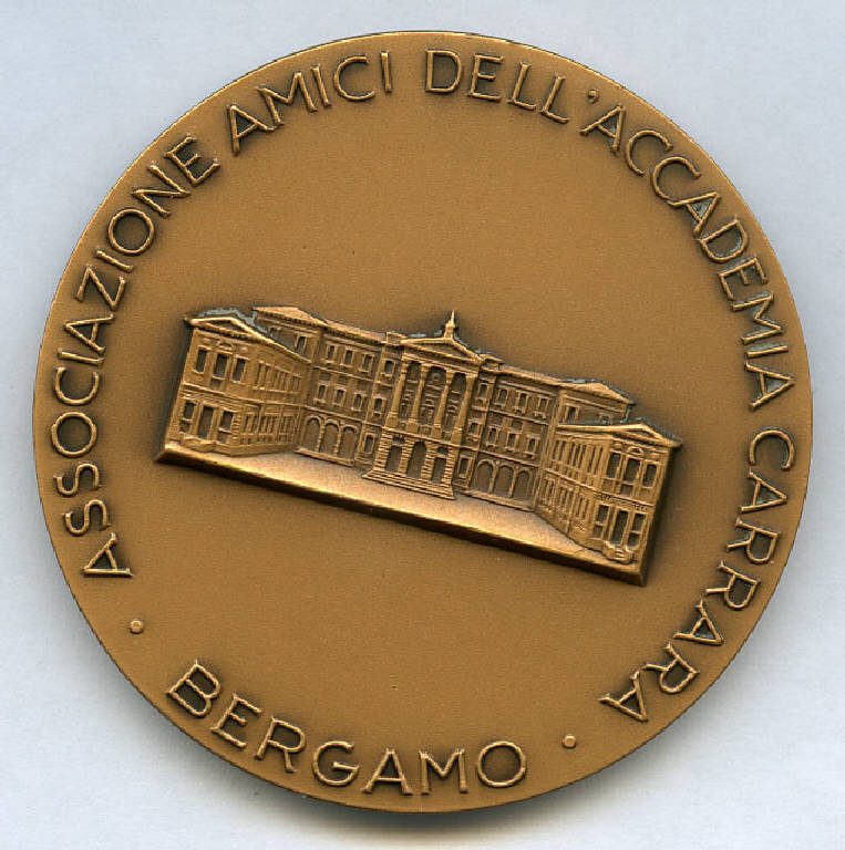 Associazione Amici dell'Accademia Carrara di Bergamo, Accademia Carrara (medaglia) (sec. XX)