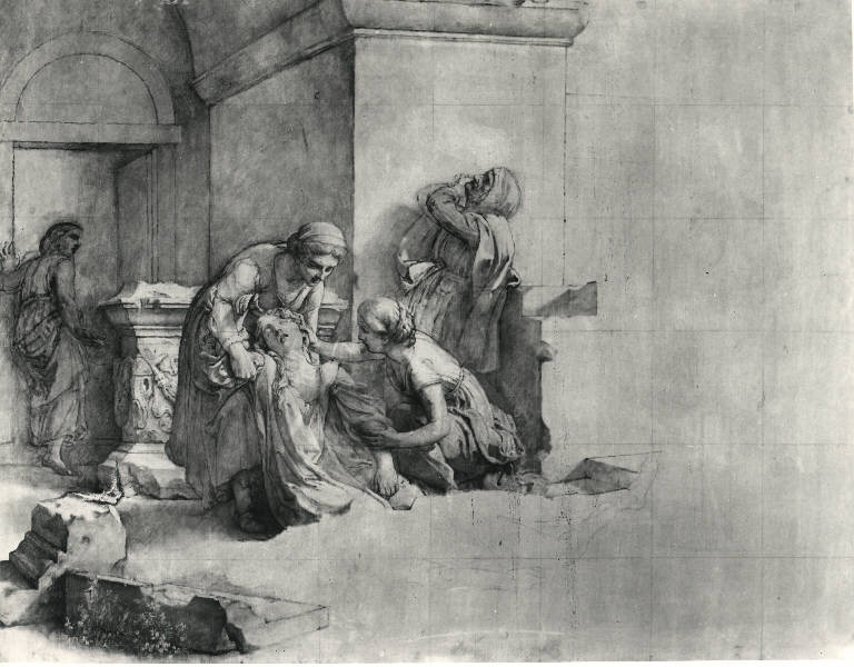 Imelda de Lambertazzi, Imelda de Lambertazzi (dipinto) di Trecourt Giacomo (sec. XIX)