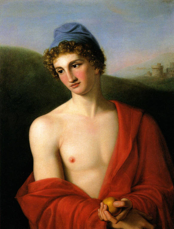 Paride, Paride (dipinto) di Landi Gaspare (fine sec. XVIII)