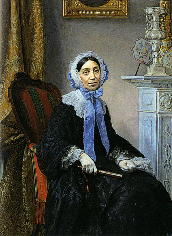 Ritratto di Teresa Nocca, Ritratto di Teresa Nocca (dipinto) di Buzio Pacifico (ultimo quarto sec. XIX)