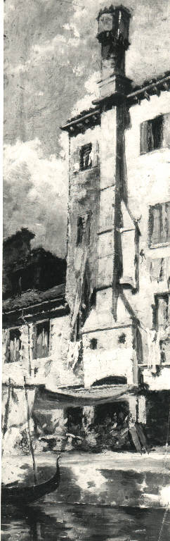 Venezia, Veduta di Venezia (dipinto) di Michis Pietro (sec. XIX)