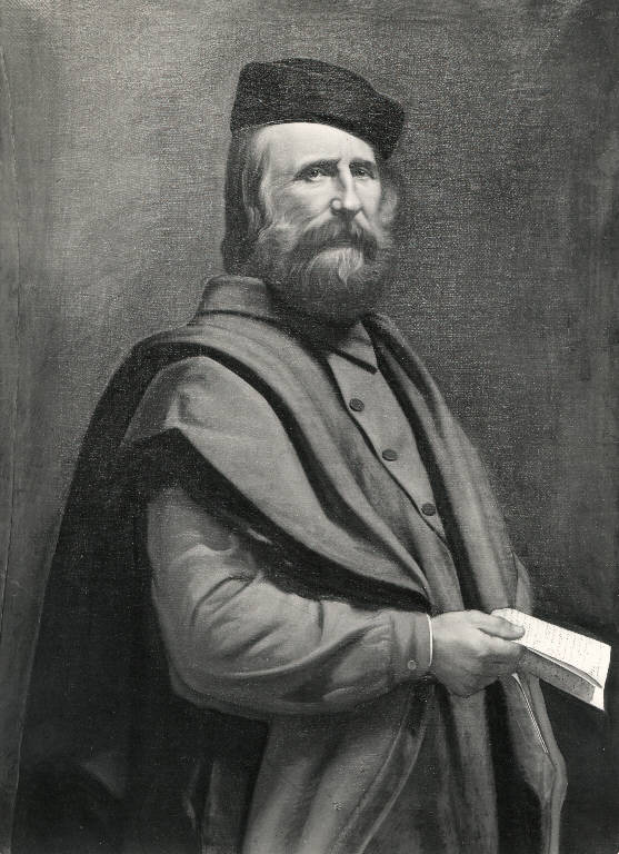 Ritratto di Giuseppe Garibaldi, Ritratto di Giuseppe Garibaldi (dipinto) di Sara Carlo (sec. XIX)