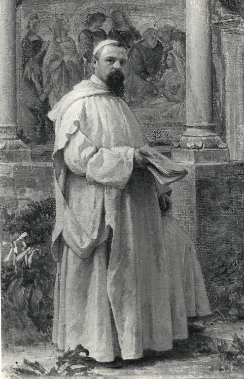 Ritratto di Francesco Reale in abito certosino, Ritratto di Francesco Reale (dipinto) di Buzio Pacifico (sec. XIX)