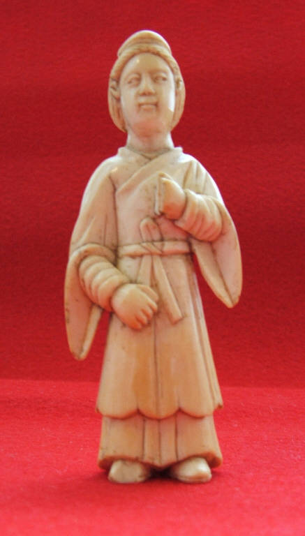 Figurina di cinese (statuetta) (sec. XIX)