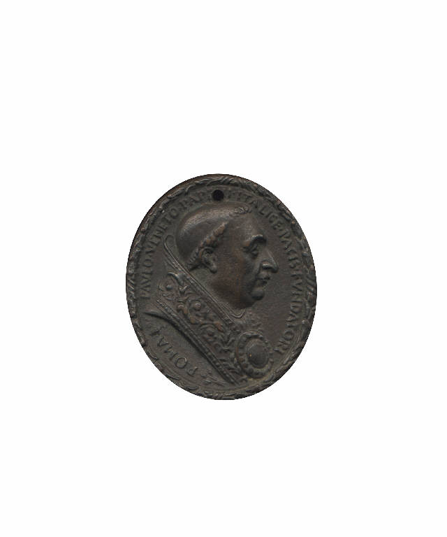 Paolo II papa / Stemma (medaglia pontificia) (secc. XVII/ XIX)