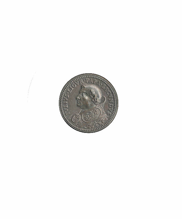 Giulio II / Annona Pubblica (medaglia pontificia) (secc. XVII/ XIX)