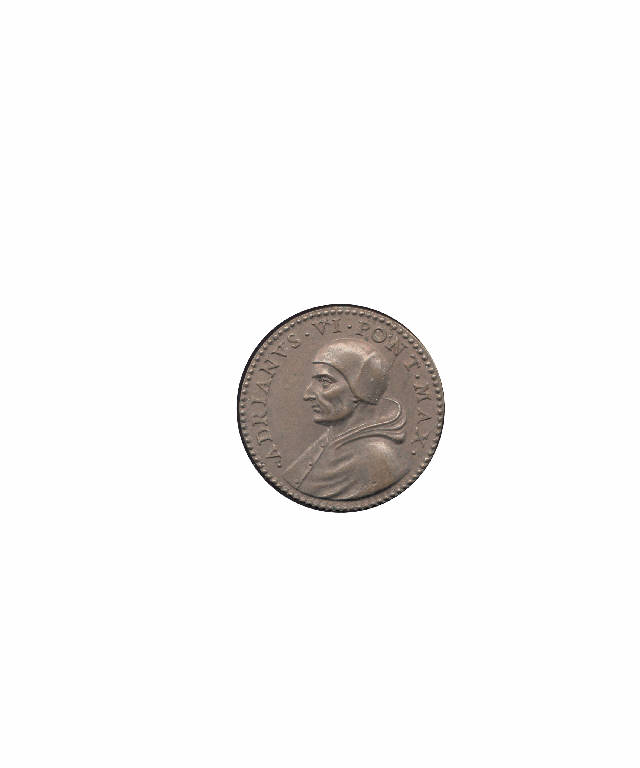 Leone X papa / Stemma (medaglia pontificia) di Paladino Girolamo (seconda metà sec. XVII)