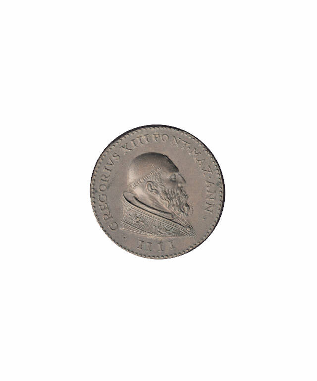 Gregorio XIII papa / xxx (medaglia pontificia) (secc. XVII/ XIX)