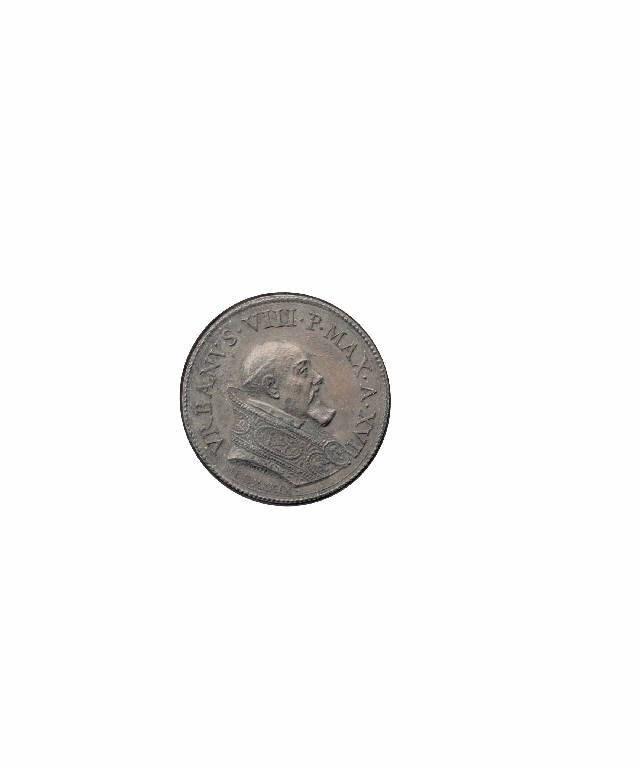 Urbano VIII, papa / Sede vacante (medaglia pontificia) (sec. XVII)