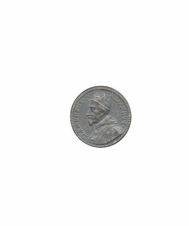 Clemente IX / Allegoria di xxx (medaglia pontificia) (terzo quarto sec. XVII)