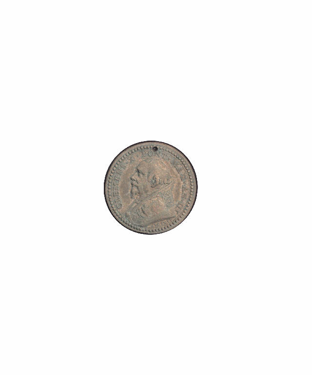 Clemente X / Lavanda dei piedi (medaglia pontificia) (secc. XVII/ XIX)