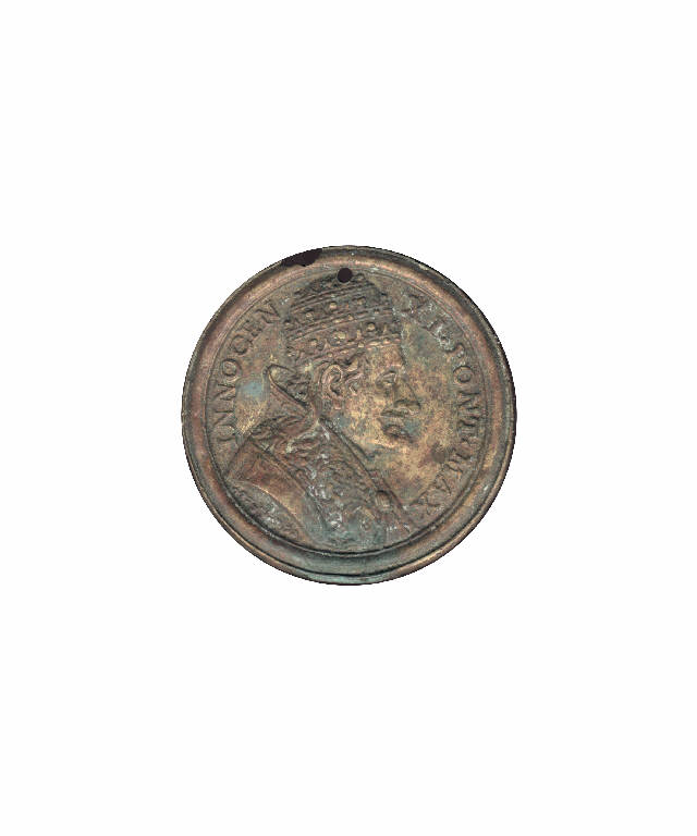 Innocenzo XI (medaglia pontificia) (secc. XVII/ XIX)