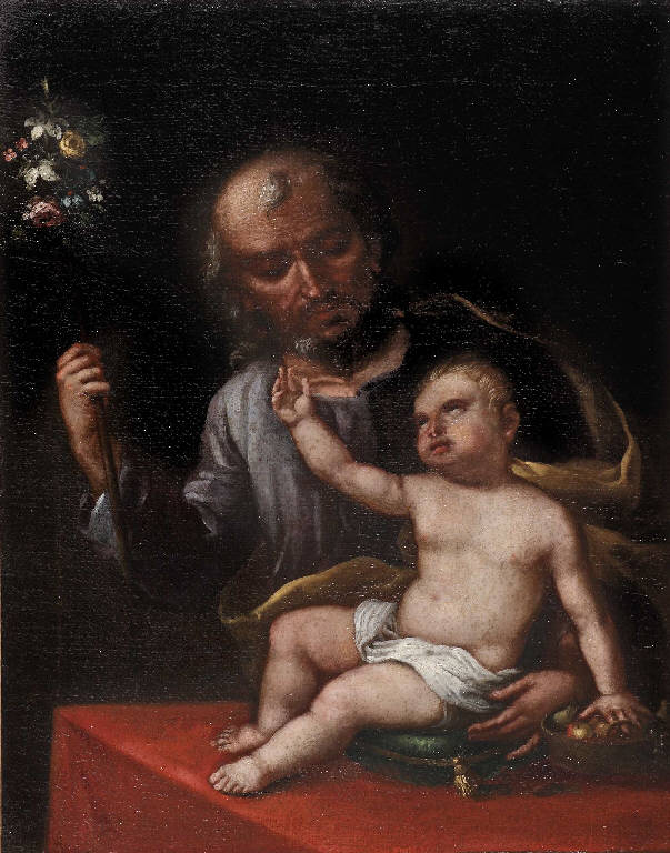 San Giuseppe col Bambino, San Giuseppe con Gesù Bambino (dipinto) (ultimo quarto sec. XVIII)