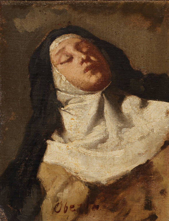 Estasi di Santa Teresa d'Avila (dipinto) di Oberto, Antonio (prima metà sec. XX)