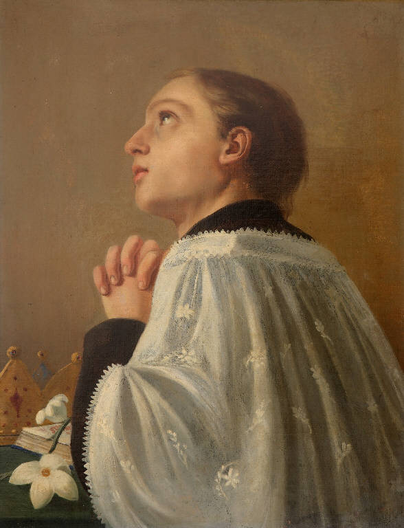 San Luigi Gonzaga, San Luigi Gonzaga (dipinto) di Sara, Carlo (seconda metà sec. XIX)
