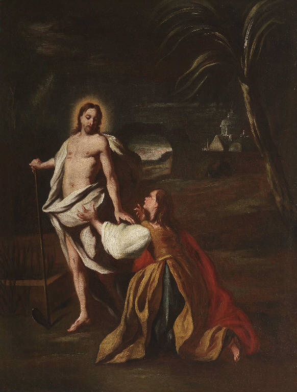 Noli me tangere, Apparizione di Cristo risorto a Santa Maria Maddalena (dipinto) (fine/inizio secc. XVII/ XVIII)