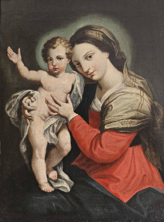 Madonna col Bambino, Madonna col Bambino (dipinto) (prima metà sec. XVIII)