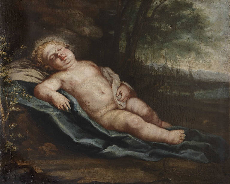 Gesù Bambino dormiente sulla croce, Gesù Bambino dormiente sulla croce (dipinto) (sec. XVII||sec. XIX)