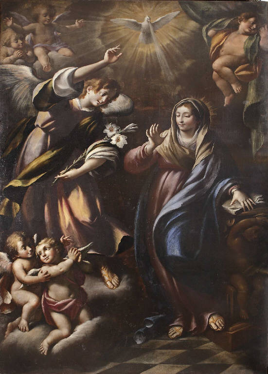 Annunciazione, Annunciazione (dipinto) di Bianchi, Federico (fine/inizio secc. XVII/ XVIII)