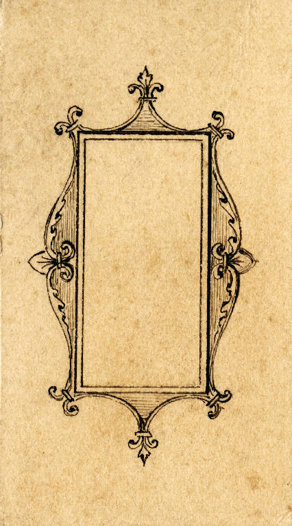 CARTIGLIO (disegno) di Bagatti Valsecchi Fausto; Bagatti Valsecchi Giuseppe (secc. XIX/ XX)