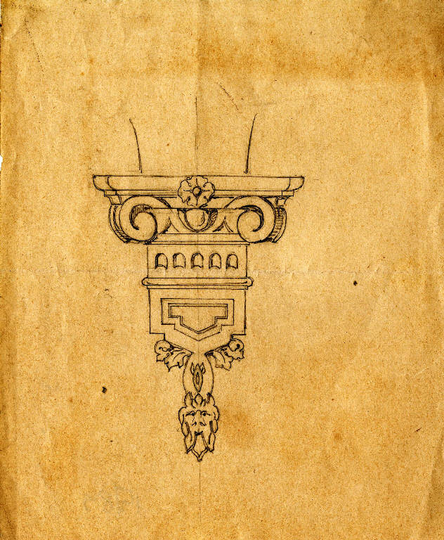 MENSOLA (disegno) di Bagatti Valsecchi Fausto; Bagatti Valsecchi Giuseppe (secc. XIX/ XX)