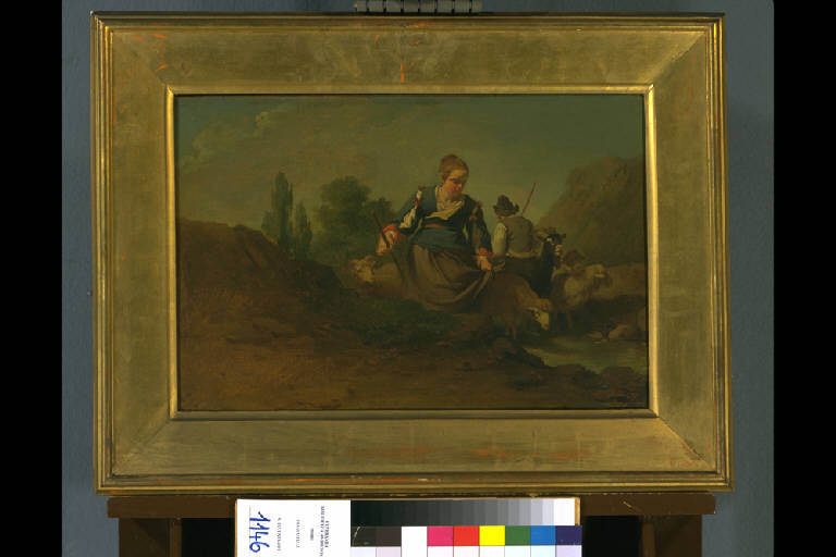 PASTORI (dipinto) di Londonio Francesco (terzo quarto sec. XVIII)