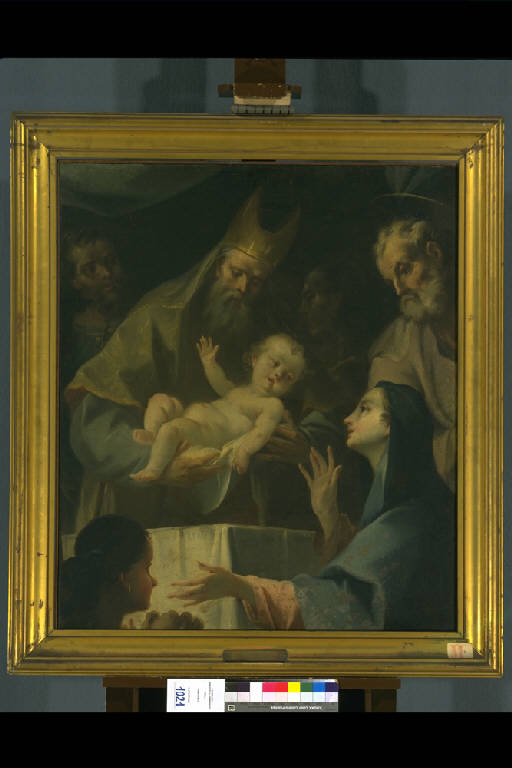 PRESENTAZIONE DI GESÙ AL TEMPIO (dipinto) di Magatti Pietro Antonio (attr.) (sec. XVIII)