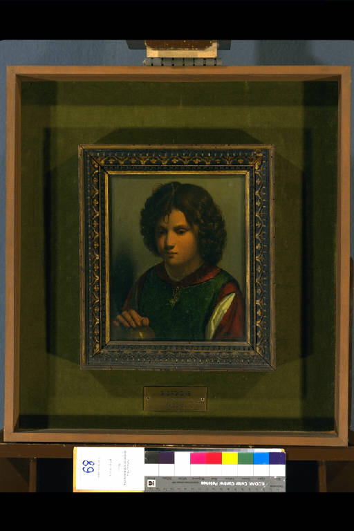 RITRATTO DI GIOVANE (dipinto) di Zorzi Giorgione detto Giorgione da Castelfranco (copia da) (prima metà sec. XVI)