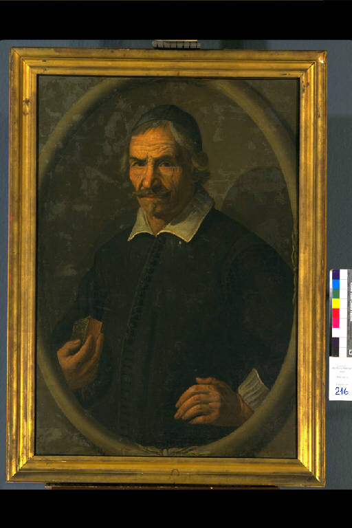 Ritratto maschile (dipinto) - scuola lombardo-piemontese (secondo quarto sec. XVII)