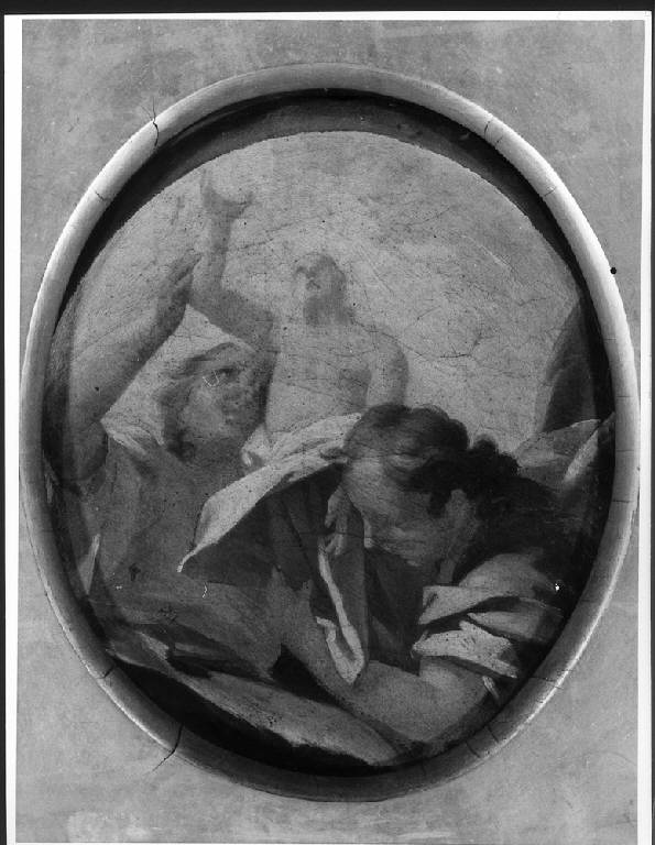ANIME DEL PURGATORIO (dipinto) di Ligari Vittoria (terzo quarto sec. XVIII)
