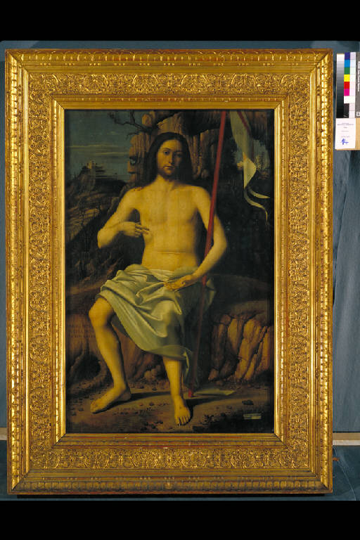 CRISTO RISORTO (dipinto) di Basaiti Marco (sec. XVI)