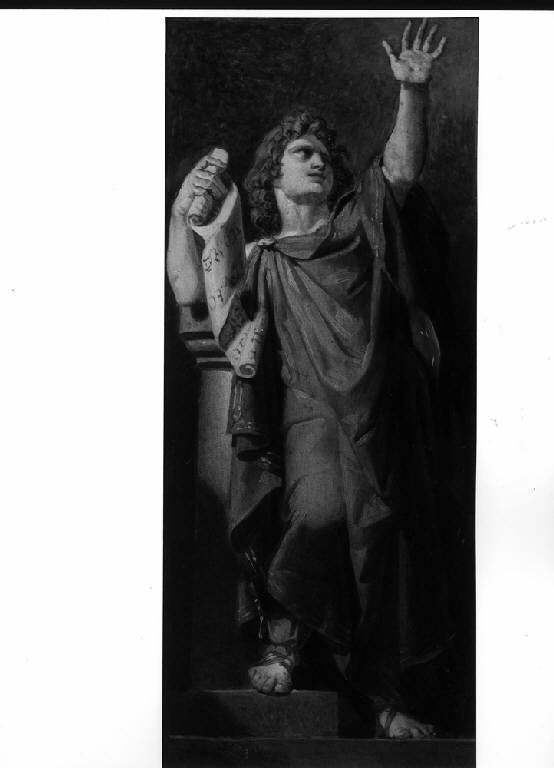 PROFETA DANIELE (dipinto) di Comerio Agostino (secondo quarto sec. XIX)