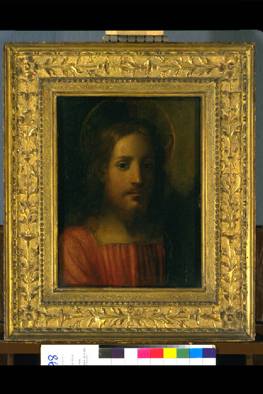 BUSTO DI CRISTO (dipinto) - scuola emiliana (prima metà sec. XVI)