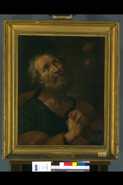 SAN PIETRO APOSTOLO (dipinto) - scuola emiliana (seconda metà sec. XVII)