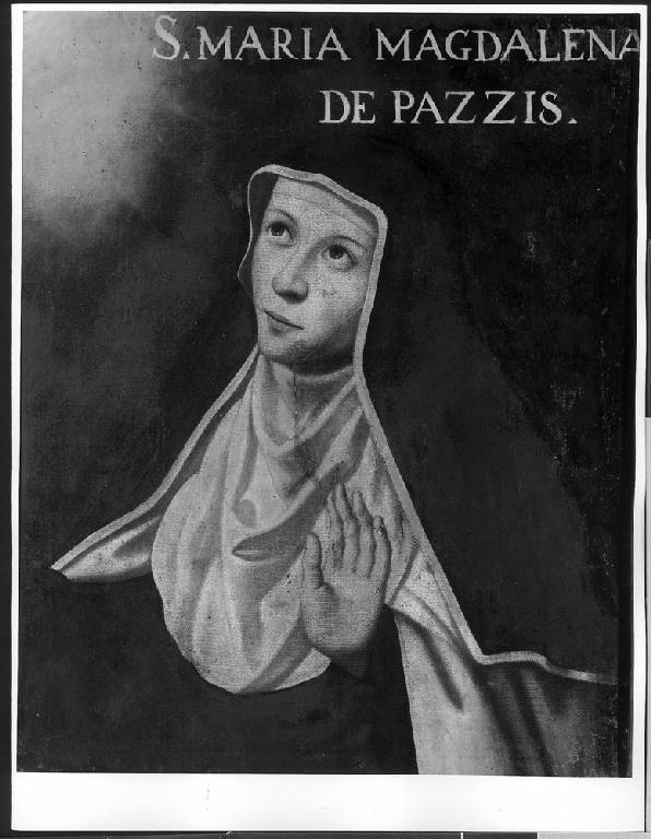 RITRATTO DI SANTA MARIA MADDALENA DE' PAZZI (dipinto) - scuola lombarda (sec. XVII)