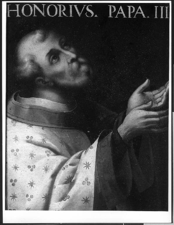RITRATTO DI ONORIO III (dipinto) di Franchi Giuseppe (attr.) (sec. XVII)
