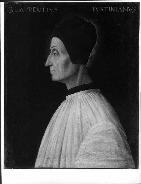RITRATTO DI SAN LORENZO GIUSTINIANI (dipinto) di Franchi Giuseppe (sec. XVII)