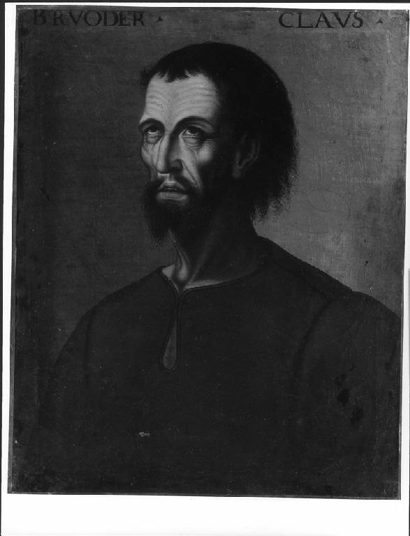 RITRATTO DI SAN NICOLA DELLA FLUE (dipinto) di Franchi Giuseppe (attr.) (prima metà sec. XVII)