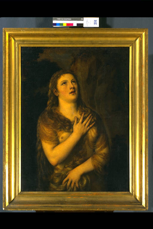 LA MADDALENA (dipinto) di Vecellio Tiziano (bottega) (secondo quarto sec. XVI)