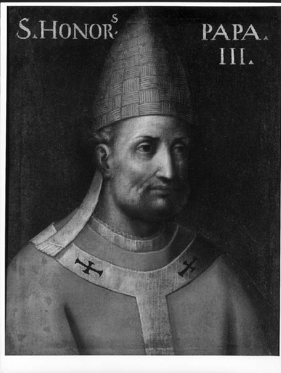 RITRATTO DI ONORIO III (dipinto) di Franchi Giuseppe (sec. XVII)