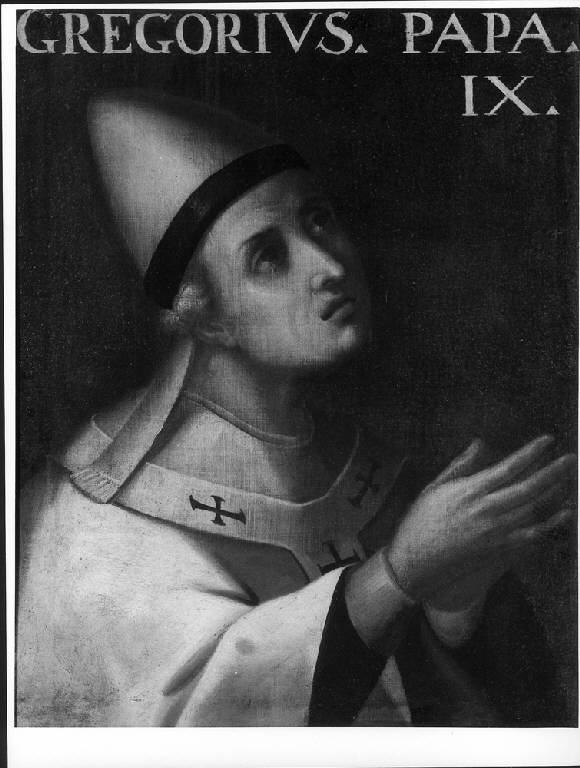 RITRATTO DI GREGORIO IX (dipinto) di Franchi Giuseppe (attr.) (prima metà sec. XVII)