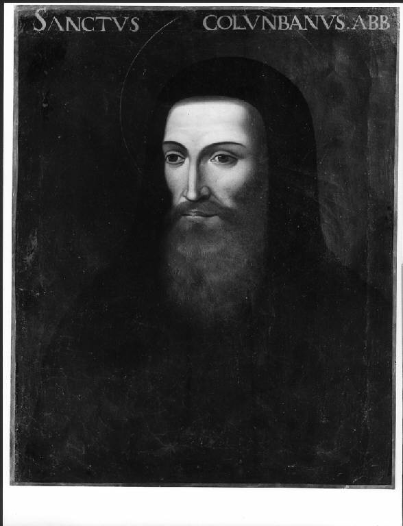 RITRATTO DI SAN COLOMBANO (dipinto) di Franchi Giuseppe (attr.) (sec. XVII)