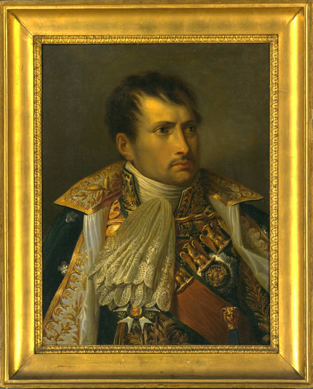 Ritratto di Napoleone re d'Italia, ritratto di Napoleone Bonaparte (dipinto) di Appiani, Andrea (sec. XIX)